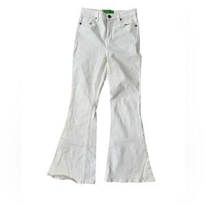 Free People X SR vs. Sandrine Rose Virgin Label super flare jeans size 28